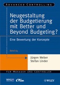 Cover: Neugestaltung der Budgetierung mit Better und Beyond Budgeting? - Wiley-VCH