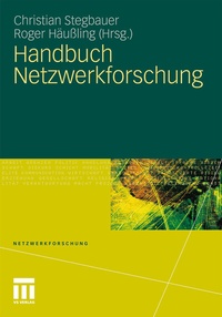 Enlarge image Cover: Handbuch Netzwerkforschung - VS Verlag für Sozialwissenschaften