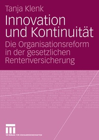 Abbildung von: Innovation und Kontinuität - VS Verlag für Sozialwissenschaften