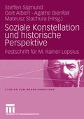 Cover: Soziale Konstellation und historische Perspektive - VS Verlag f&uuml;r Sozialwissenschaften