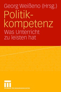 Abbildung von: Politikkompetenz - VS Verlag für Sozialwissenschaften