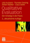 Cover: Qualitative Evaluation - VS Verlag f&uuml;r Sozialwissenschaften
