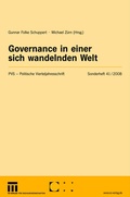 Cover: Governance in einer sich wandelnden Welt - VS Verlag f&uuml;r Sozialwissenschaften
