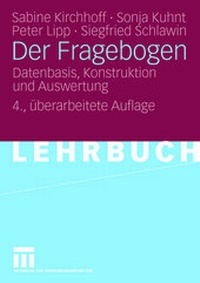 Enlarge image Cover: Der Fragebogen - VS Verlag für Sozialwissenschaften