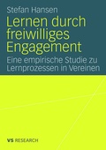 Cover: Lernen durch freiwilliges Engagement - VS Verlag f&uuml;r Sozialwissenschaften