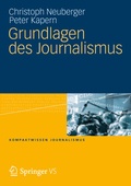 Cover: Grundlagen des Journalismus - Springer VS