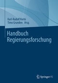 Cover: Handbuch Regierungsforschung - Springer VS