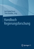 Cover: Handbuch Regierungsforschung - Springer VS