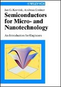 Cover: Semiconductors for Micro- and Nanotechnology - An Introduction for Engineers - Wiley-VCH