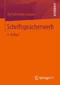 Abbildung von: Schriftspracherwerb - Springer VS