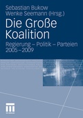 Cover: Die Gro&szlig;e Koalition - VS Verlag f&uuml;r Sozialwissenschaften