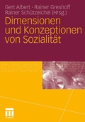 Cover: Dimensionen und Konzeptionen von Sozialit&auml;t - VS Verlag f&uuml;r Sozialwissenschaften