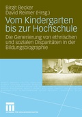 Cover: Vom Kindergarten bis zur Hochschule - VS Verlag f&uuml;r Sozialwissenschaften