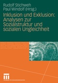 Cover: Inklusion und Exklusion: Analysen zur Sozialstruktur und sozialen Ungleichheit - VS Verlag f&uuml;r Sozialwissenschaften