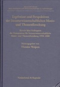 Cover: Ergebnisse und Perspektiven der Motiv- und Themenforschung - Vandenhoeck & Ruprecht