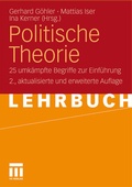 Cover: Politische Theorie - VS Verlag f&uuml;r Sozialwissenschaften