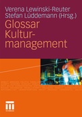 Cover: Glossar Kulturmanagement - VS Verlag f&uuml;r Sozialwissenschaften