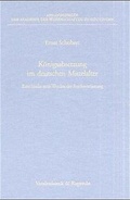 Cover: K&ouml;nigsabsetzung im deutschen Mittelalter - Vandenhoeck & Ruprecht