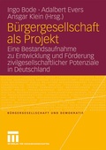 Cover: B&uuml;rgergesellschaft als Projekt - VS Verlag f&uuml;r Sozialwissenschaften