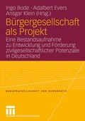 Cover: B&uuml;rgergesellschaft als Projekt - VS Verlag f&uuml;r Sozialwissenschaften
