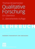 Cover: Qualitative Forschung - VS Verlag f&uuml;r Sozialwissenschaften