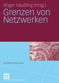 Cover: Grenzen von Netzwerken - VS Verlag f&uuml;r Sozialwissenschaften