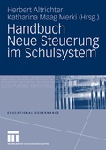 Cover: Handbuch Neue Steuerung im Schulsystem - VS Verlag f&uuml;r Sozialwissenschaften