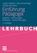 Cover: Einf&uuml;hrung P&auml;dagogik - VS Verlag f&uuml;r Sozialwissenschaften