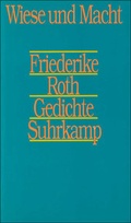Cover: Wiese und Macht - Suhrkamp