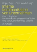 Cover: Interne Kommunikation von Unternehmen - VS Verlag f&uuml;r Sozialwissenschaften