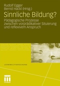 Cover: Sinnliche Bildung? - VS Verlag f&uuml;r Sozialwissenschaften