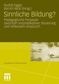 Cover: Sinnliche Bildung? - VS Verlag f&uuml;r Sozialwissenschaften