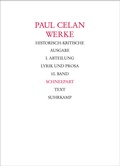 Cover: Werke. Historisch-kritische Ausgabe. I. Abteilung: Lyrik und Prosa - Suhrkamp