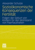 Cover: Sozio&ouml;konomische Konsequenzen der Fertilit&auml;t - VS Verlag f&uuml;r Sozialwissenschaften