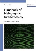 Cover: Handbook of Holographic Interferometry - Optical and Digital Methods - Wiley-VCH