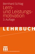 Cover: Lern- und Leistungsmotivation - VS Verlag f&uuml;r Sozialwissenschaften