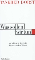 Cover: Was sollen wir tun - Suhrkamp