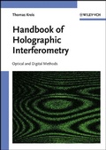 Cover: Handbook of Holographic Interferometry - Wiley-VCH