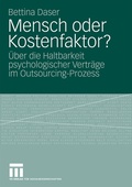 Cover: Mensch oder Kostenfaktor? - VS Verlag f&uuml;r Sozialwissenschaften