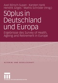 Cover: 50plus in Deutschland und Europa - VS Verlag f&uuml;r Sozialwissenschaften