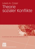 Cover: Theorie sozialer Konflikte - Springer VS