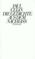 Cover: Die Gedichte aus dem Nachla&szlig; - Suhrkamp