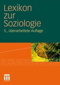 Cover: Lexikon zur Soziologie - VS Verlag f&uuml;r Sozialwissenschaften