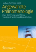 Cover: Angewandte Ph&auml;nomenologie - Springer VS