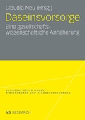 Cover: Daseinsvorsorge - VS Verlag f&uuml;r Sozialwissenschaften