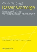 Cover: Daseinsvorsorge - VS Verlag f&uuml;r Sozialwissenschaften