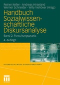 Cover: Handbuch Sozialwissenschaftliche Diskursanalyse - VS Verlag f&uuml;r Sozialwissenschaften