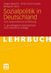 Bild vergrößern Bild: Sozialpolitik in Deutschland - VS Verlag für Sozialwissenschaften