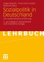 Bild: Sozialpolitik in Deutschland - VS Verlag für Sozialwissenschaften