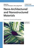 Cover: Nano-Architectured and Nanostructured Materials - Wiley-VCH